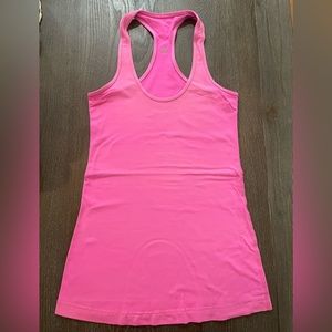 Lululemon Cool Racerback Tank Top Pink Size 6